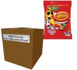 Allens Party Mix (12 X 190g Hang Sell Bags)
