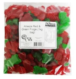 Allseps Red & Green Frogs (1kg Bag)