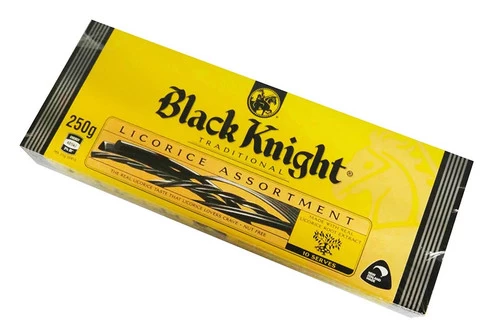 Black Knight Licorice Assortment - Single (250g Box)