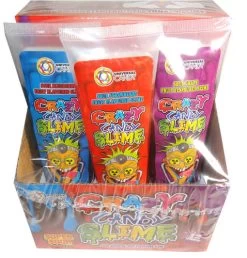 Crazy Candy Slime (12 X 113gtubes In A Display) - 3 Flavours