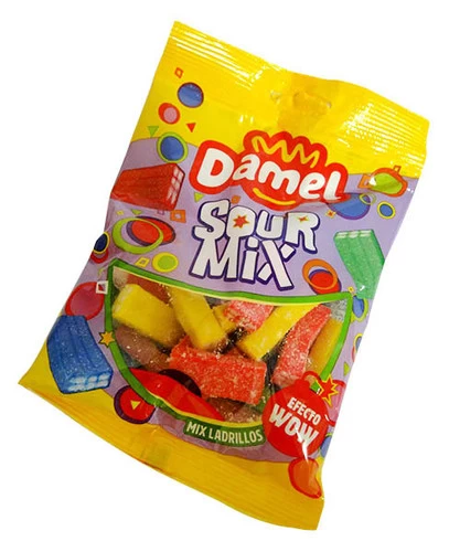 Damel Sour Rainbow Brixx (14 X 150g Bags Per Box) 3 Damel Sour Rainbow Brixx (14 X 150g Bags Per Box) - Image 3