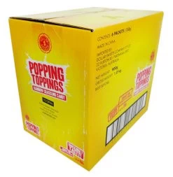 Dollar Sweets Popping Topping - Rainbow(6 X 150g Bag)