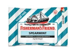 Fishermans Friend - Spearmint Sugar Free (12 X 25g Bags)