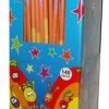 Giant Rainbow Straws (140pc Display Unit)