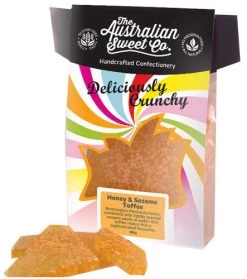 Gourmet Honey & Sesame Toffee - Card Wrap (150g)