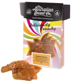 Gourmet Peanut Brittle - Card Wrap (150g)