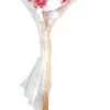 Heart Shaped Lollipop - Red And White (50g Single Lollipop)