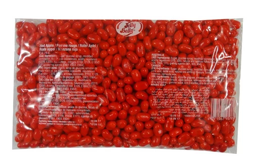 Jelly Belly - Gourmet Jelly Beans - Red Apple (1kg Bag) 1 Jelly Belly - Gourmet Jelly Beans - Red Apple (1kg Bag)