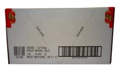 Jelly Belly - Gourmet Jelly Beans - Hang Sell Bags - Fruit Bowl (100g X 12pc Box)