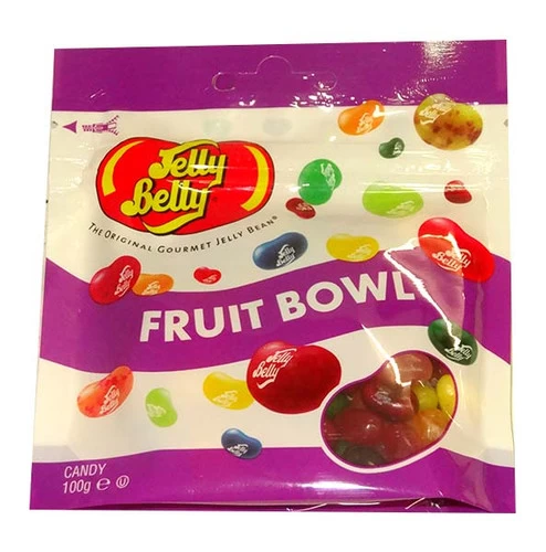 Jelly Belly - Gourmet Jelly Beans - Hang Sell Bags - Fruit Bowl (100g X 12pc Box) 2 Jelly Belly - Gourmet Jelly Beans - Hang Sell Bags - Fruit Bowl (100g X 12pc Box) - Image 2