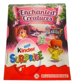 Kinder Surprise - Pink (20g X 24 Egg Pack) -Best Candy Shop Kinder Surprise Pink 20g x 24 Egg pack top view 53496.1585642621