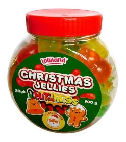Lolliland Christmas Jellies (30 X 30g In A Jar)
