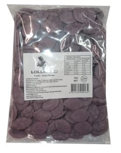 Lolliland Clouds - Purple - Grape Flavour (1kg Bag)