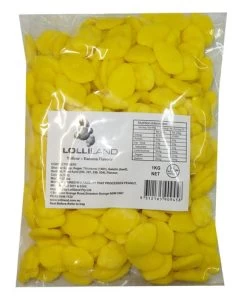 Lolliland Clouds - Yellow - Banana Flavour (1kg Bag)