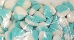 Lolliland Sour Hearts - Blue And White (1kg Bag)