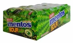 Mentos Gum - Sour Green Apple (10 X 30g Bottle)