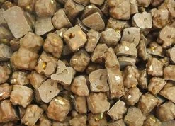 Milk Chocolate Hawaian Crunch - Peanut And Popcorn Brittle (5kg Box) -Best Candy Shop Milk Chocolate Hawaian Crunch Peanut and Popcorn Brittle 5kg Box close up 33361.1585642592