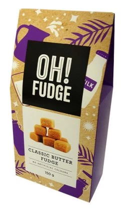 OH! Fudge - Classic Butter Fudge (150g Box)