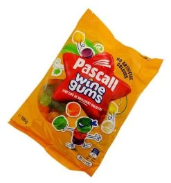 Pascall Wine Gums (180g Bag X 18pc Box)