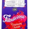 RJs Fabulicious Rasp. Twister (90 Twisters In A Display Unit)