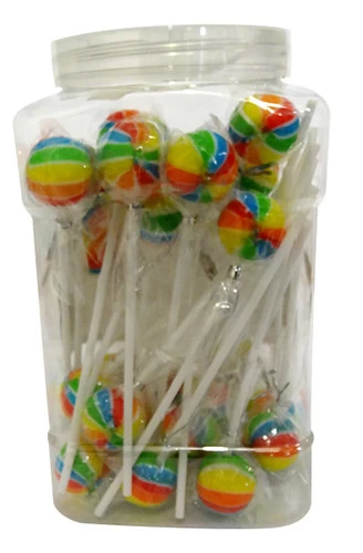 Sweet Treats - Ball Pop Jar - Rainbow (30pc X 15g) - Image 2