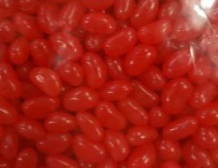 Lolliland Mini Jelly Beans - Red With A Strawberry Flavour (1kg Bag)