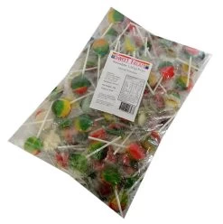 Sweet Treats Rainbow Round Pops (8g X125pcs Bag)