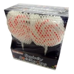 Sweet Treats Swirly Lollipops - Pink (12 X 85g)