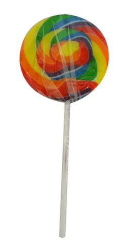 Sweet Treats Swirly Lollipops - Rainbow (12 X 85g)