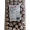 Sweet Treats Shimmer Gumballs Bulk - Silver (1kg Bag)