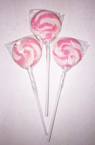 Swirl Pops - Pink (50 X 15g Pops In A Tub) 2 Swirl Pops - Pink (50 X 15g Pops In A Tub) - Image 2