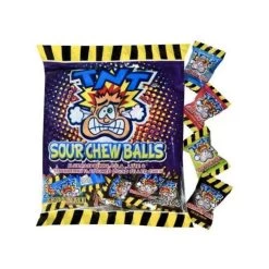 TNT Sour Chew Balls (1kg Bag)