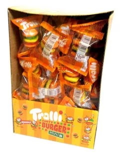 Trolli Mini Burgers (60 X Burger Display Unit)
