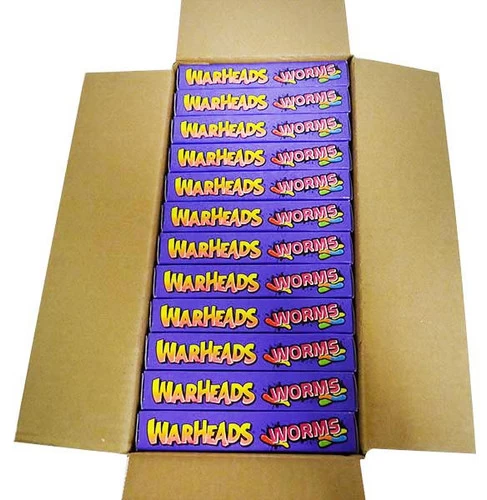 Warhead Movie Box - Worms (113g X 12 Packs In A Display Unit) - Image 3