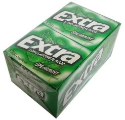 Wrigleys Extra USA - Spearmint (10 X 15 Stick Packs In A Display)
