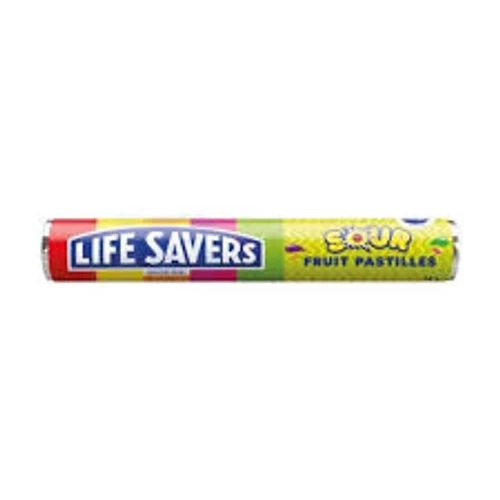 Life Savers - Sour Fruit Pastilles (24 Roll Display Unit) 1 Life Savers - Sour Fruit Pastilles (24 Roll Display Unit)