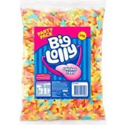 Big Lolly - Chicken Feet (2kg Bag)