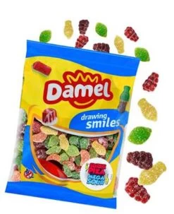 Damel Mega Sour Fruits (1kg Bag)