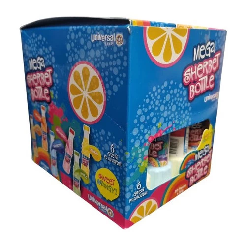 Mega Sherbet Bottles (20 X 36g) 1 Mega Sherbet Bottles (20 X 36g)