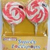 Sweet Treats Swirly Lollipops - Pink (10 X 50g)