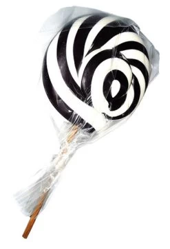 Round Black And White Lollipop (300g Single Lollipop)
